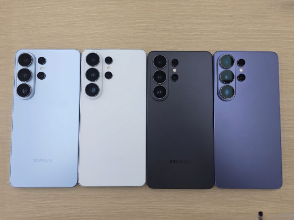 갤럭시 S26 울트라 색상별 제품 후면 이미지